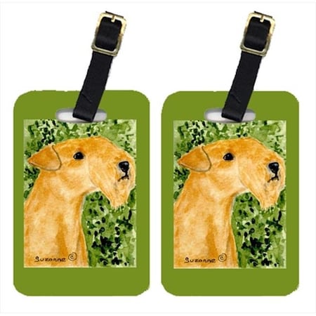 Carolines Treasures Carolines Treasures SS8804BT Lakeland Terrier Luggage Tag - Pair 2; 4 x 2.75 In. SS8804BT